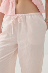Mid Rise Wide Leg Pants