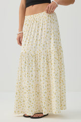 Tiered Maxi Skirt