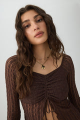 Lace Off Shoulder Top