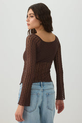 Lace Off Shoulder Top