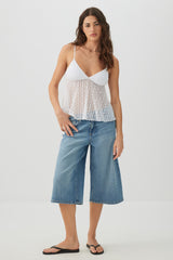 Lace Cropped Tank