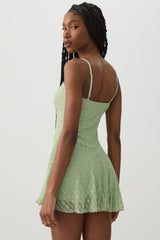 Lace Bustier Romper