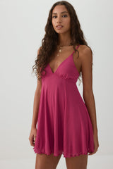 Floral Baby Doll Mini Dress