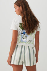 Stitch Print PJ Shorts