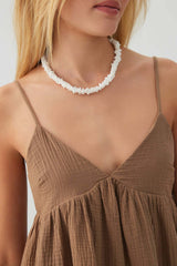 Tie-Back Mini Dress