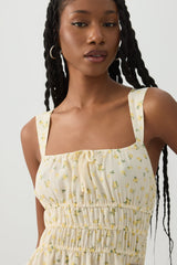 Tiered Smocked Mini Dress