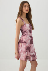 Tiered Smocked Mini Dress
