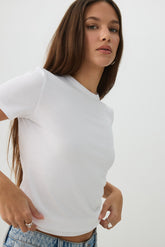 Basic Fitted Short Sleeve T-Shirt