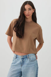Basic Boxy Short Sleeve T-Shirt