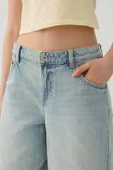 Low Rise Denim Jorts