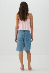 Low Rise Denim Jorts