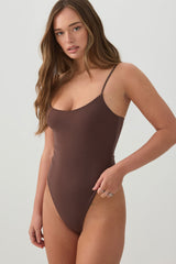 Bodysuit with Adjustable Spaghetti Straps