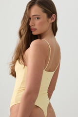 Bodysuit with Adjustable Spaghetti Straps