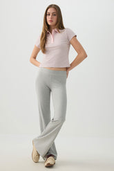Mid Rise Flare Leggings