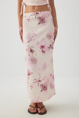 Textured Knit Maxi Skirt