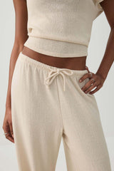 Drawstring Wide Leg Pants