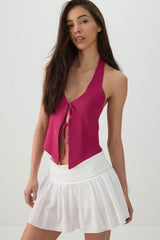 Fold Over Skort