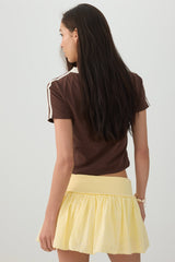 Fold Over Skort