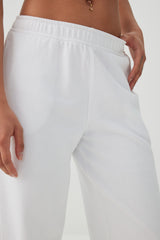 French Terry Wide Leg Pants