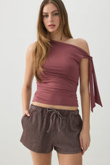Low Rise Flowy Shorts