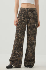 Camouflage Slouchy Carpenter Pants