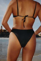 Cheeky Bikini Bottom with Bow Detail
