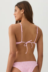 Eyelet Underwire Bikini Top