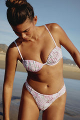 Ruched Cup Underwire Bikini Top