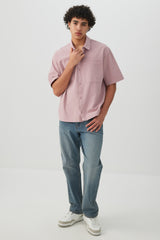 Boxy Short-Sleeve Shirt