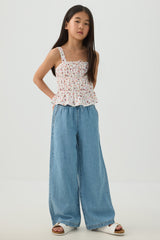 Flowy Denim Pants