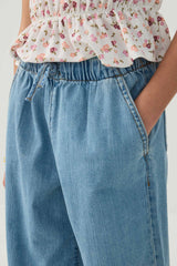 Flowy Denim Pants