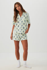 Stitch Print Pyjama Set