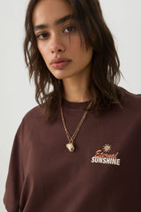 Long Oversized Graphic T-Shirt