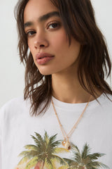 Long Oversized Graphic T-Shirt
