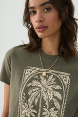 Graphic Crew Neck T-Shirt