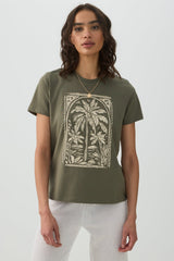 Graphic Crew Neck T-Shirt