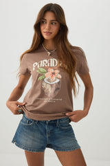 Graphic Crew Neck T-Shirt