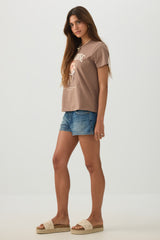Graphic Crew Neck T-Shirt