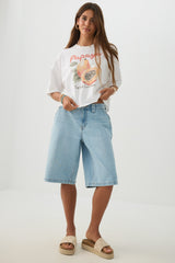 Graphic Drop Shoulder T-Shirt