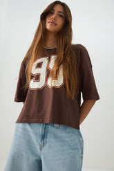 Graphic Drop Shoulder T-Shirt