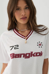 Oversized Mesh Thailand Football Top