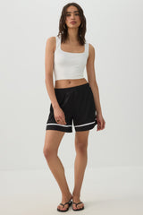 Seamless Ribbed Trapeze Tank Top