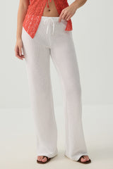 Crochet Wide Leg Pants