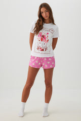 Classic Hello Kitty Print T-shirt