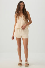Textured Beaded Tank Top