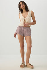 Low Rise Poplin Boxer Shorts