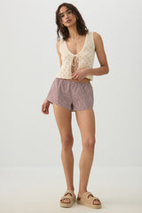 Low Rise Poplin Boxer Shorts