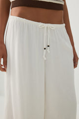 Mid Rise Wide Leg Pants