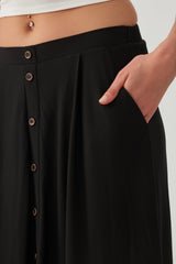 Knit Crepe Maxi Skirt
