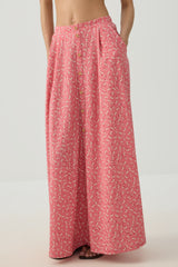 Knit Crepe Maxi Skirt